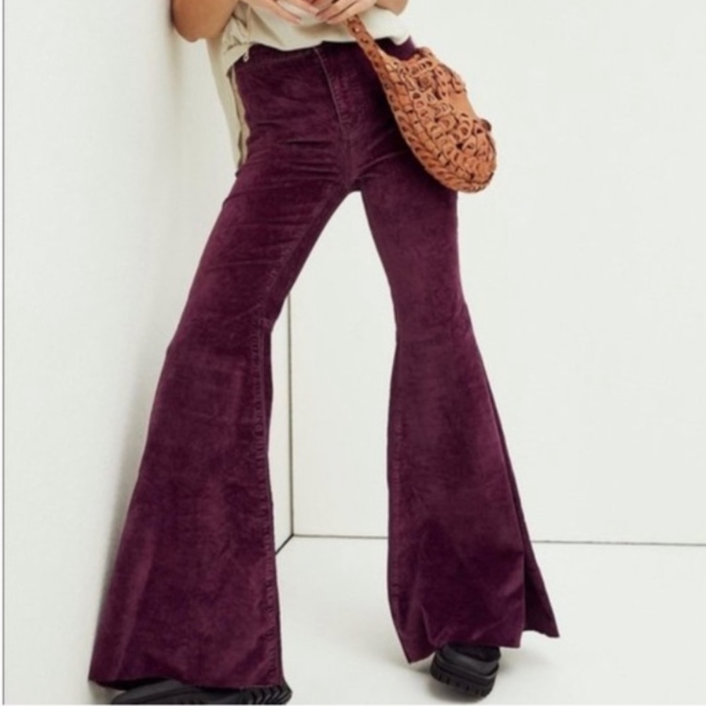 Free People Just Float On Air Velvet SZ 26